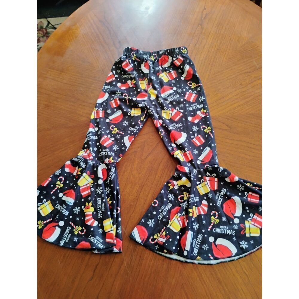 (1183) Holiday/Christmas pants - Size: 4-5yo